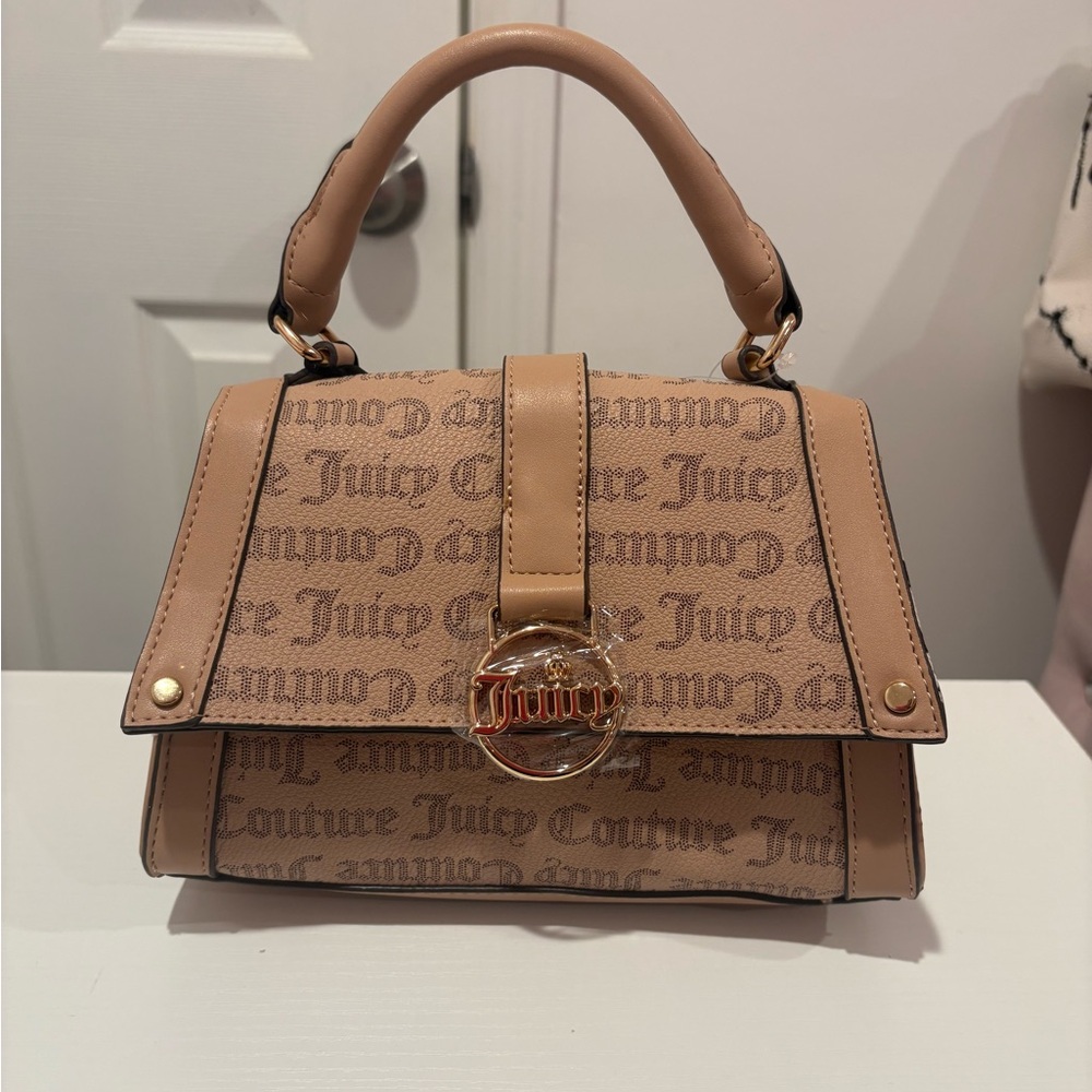 Juicy Couture French Latte Fancy-Flap Crossbody Bag